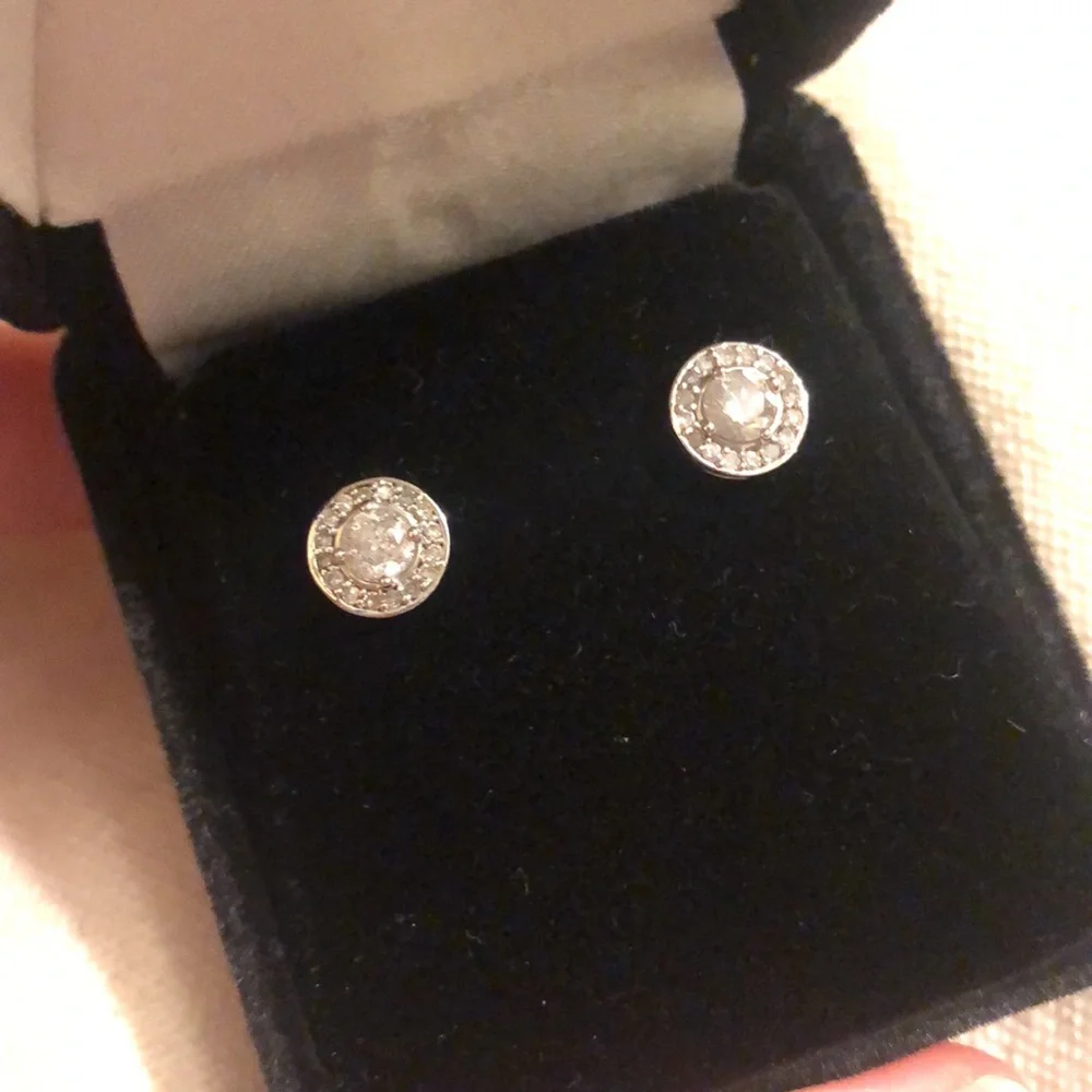 💎 Pompeii 3 1 ct. tw. 14k gold screw back earrings - Picture 15 of 16